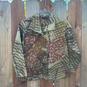 Beppa casual cotton jacket Lagenlook